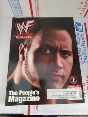The Rock WWF Magazine From 1999 Cb 52